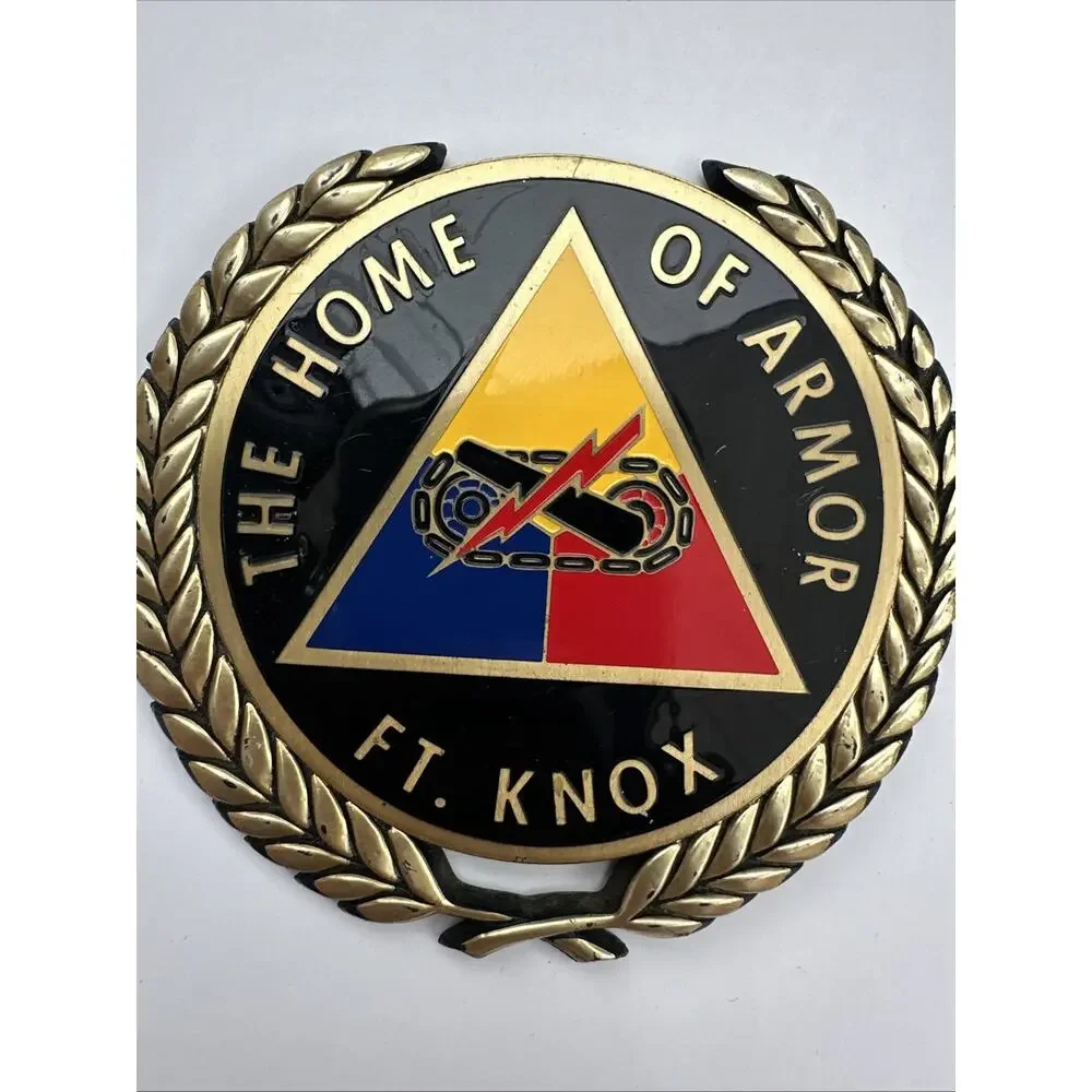 US Army Fort Knox Home of Armor Challenge Coin Military Collectible Kentucky